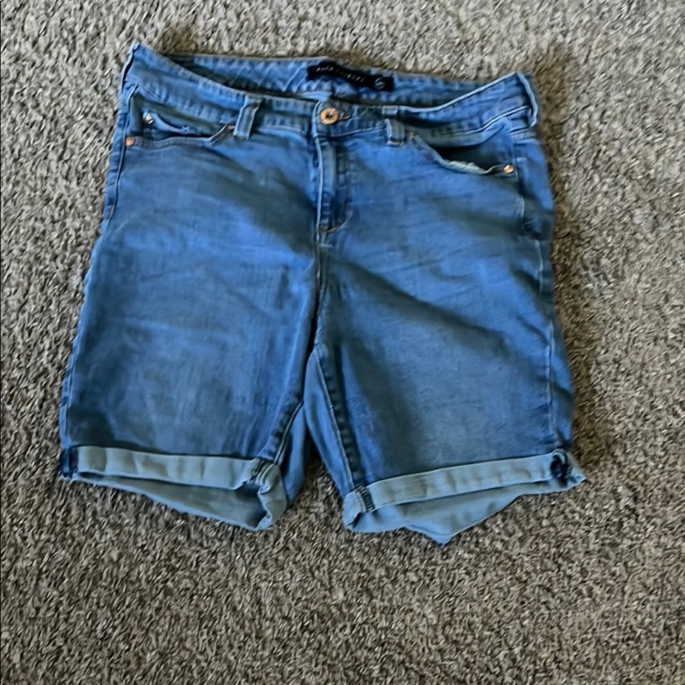 Blue Denim Women's Shorts